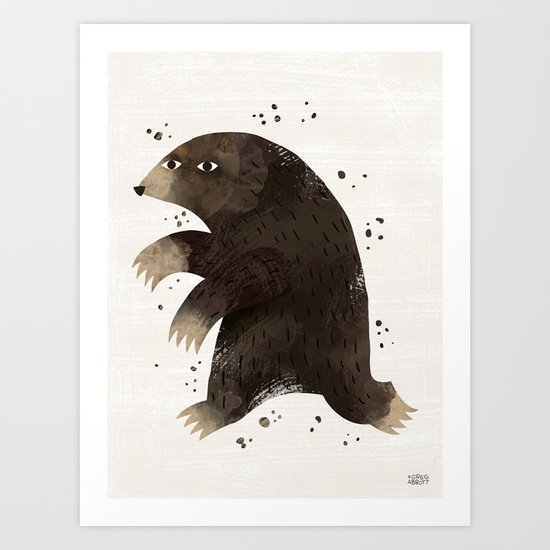 Keep Digging Art Print