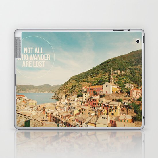 Not All Who Wander Are Lost Laptop & iPad Skin