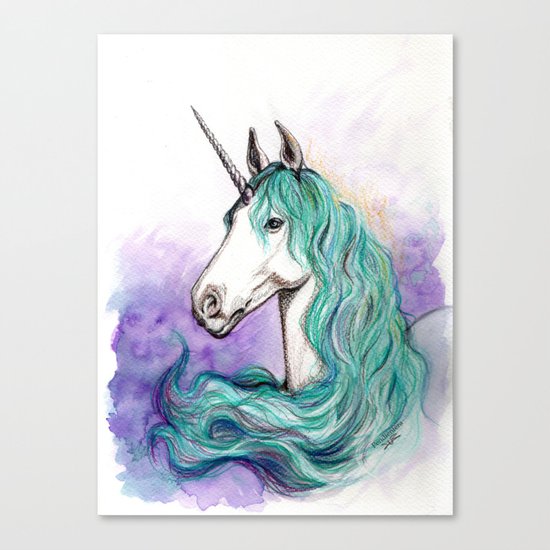 Unicorn Canvas Print