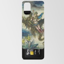 Lady and serpent vintage Gustave Moreau painting Android Card Case