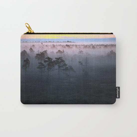 Foggy Earth Carry-All Pouch
