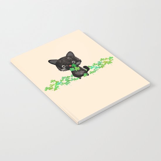 The Luckiest Cat Notebook