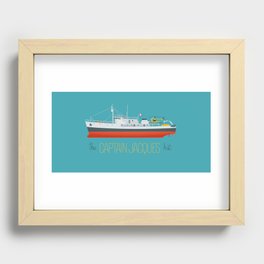 Captain Jacques' Boat Recessed Framed Print