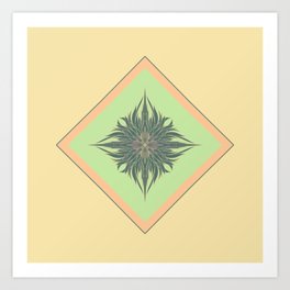 Honeydew Cantaloupe Art Print