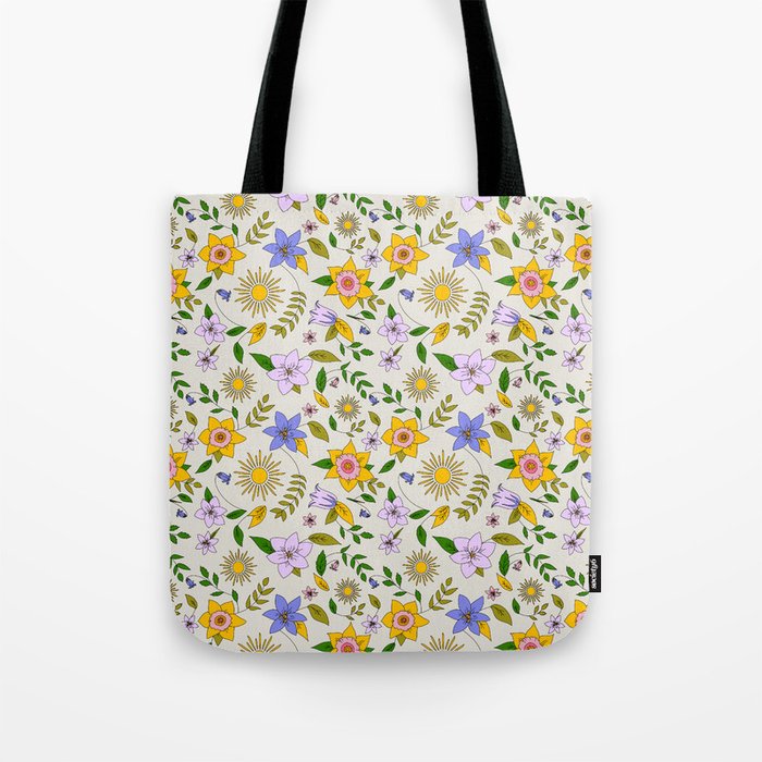Sunny Blooms Tote Bag