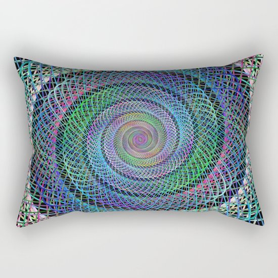 Spiral Rectangular Pillow
