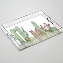 Cactus 3 Acrylic Tray