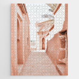 Moroccan Pink Entrance Jigsaw Puzzle