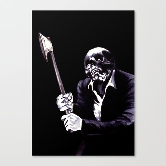 Bastard's Got A Hatchet Canvas Print