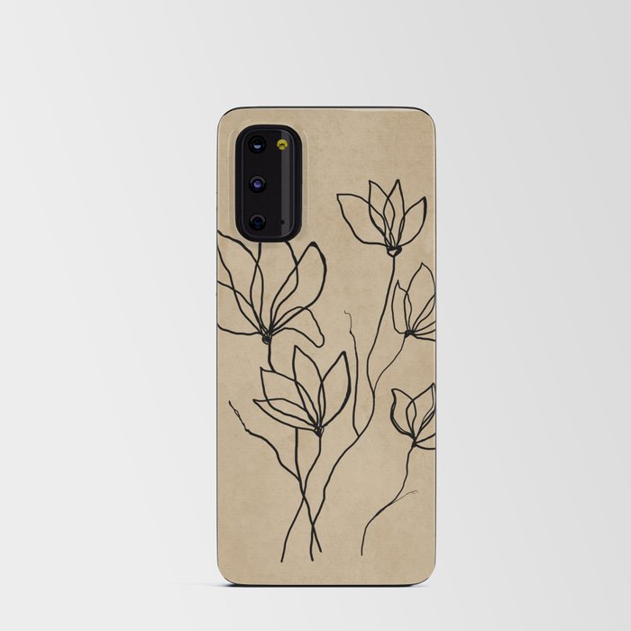 Line Wildflowers 2 Android Card Case