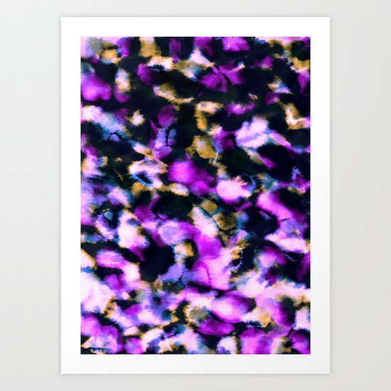 Icy Rose Art Print