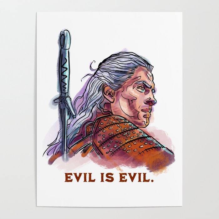 Evil is Evil Poster