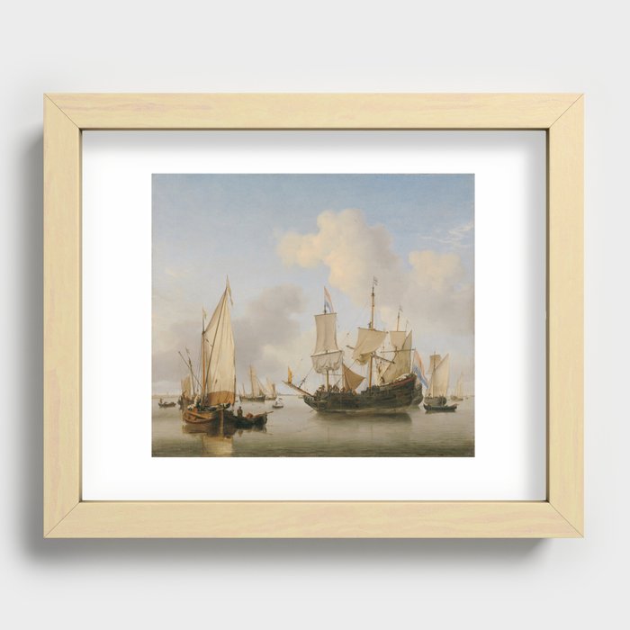 Sightseeing with the Dutch Navy Recessed Framed Print