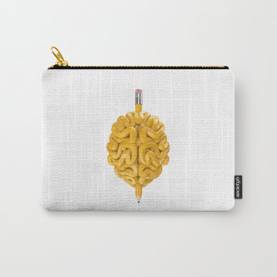 Pencil Brain Carry-All Pouch