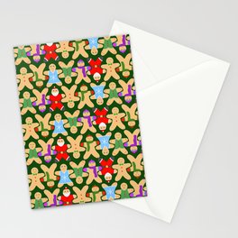 Gingerbread People Stationery Cards