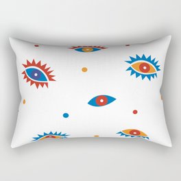 Eye Pattern Rectangular Pillow