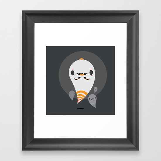 Ghosts Framed Art Print