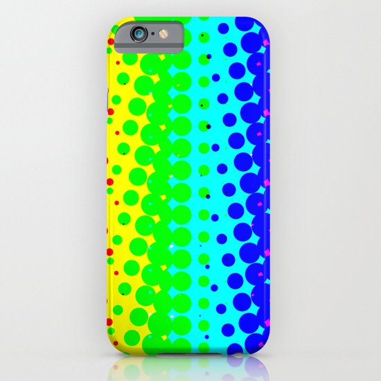 RAINBOW COLOR DOT iPhone & iPod Case
