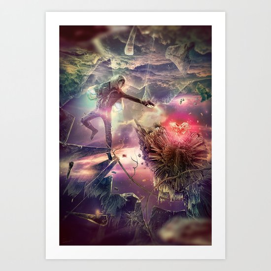 The Heart of Darkness Art Print