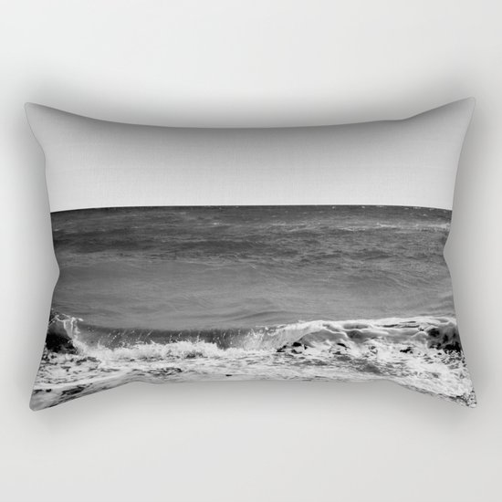 BEACH DAYS XVI BW Rectangular Pillow