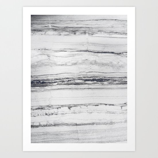 Rare marble Art Print