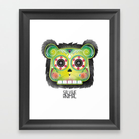 SALVAJEANIMAL DEADMex Framed Art Print