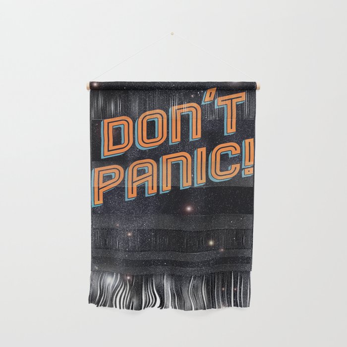 Don't Panic Wall Hanging