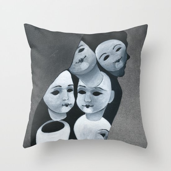 The Aging Ritual Throw Pillow