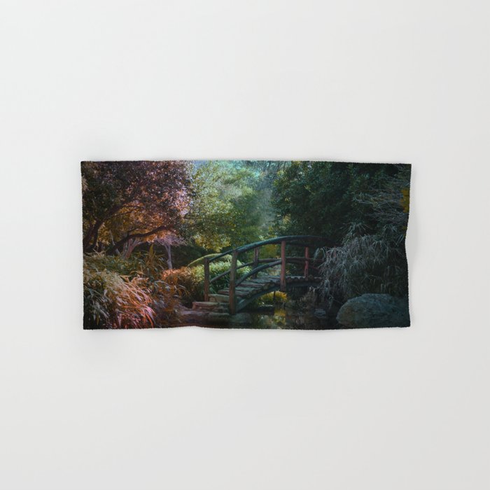 Bridge in the Forest Hand & Bath Towel
