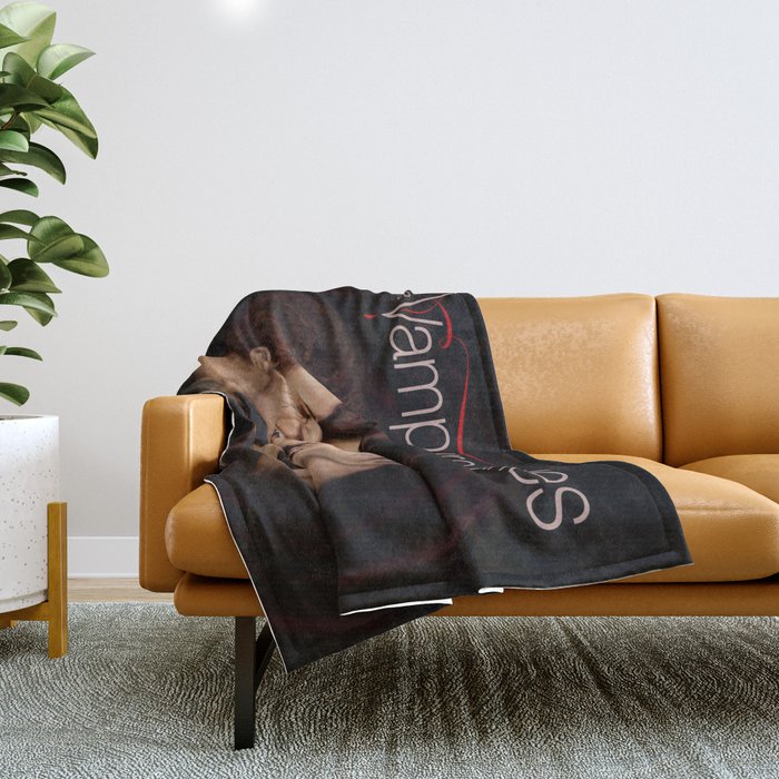Vampire diaries fleece 2025 blanket