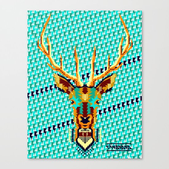 Bambi Stardust Canvas Print