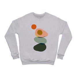 Abstract Avocado Crewneck Sweatshirt
