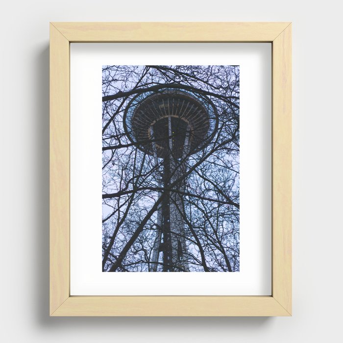 Trapped Needle Recessed Framed Print