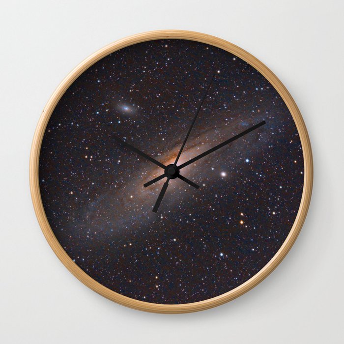 The Andromeda Galaxy Wall Clock