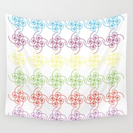 Colorful Design Wall Tapestry