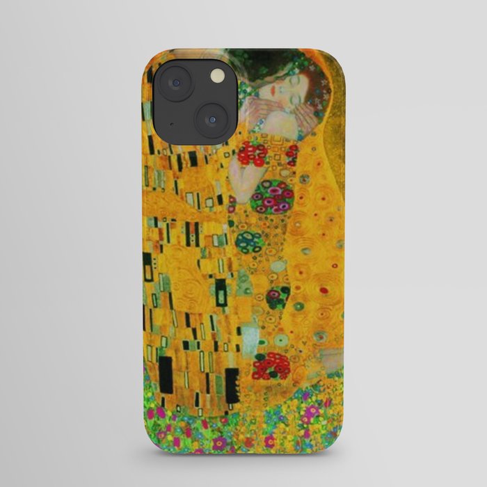 Gustav Klimt The Kiss Painting iPhone Case