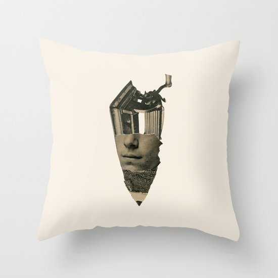 Sacapunta Throw Pillow