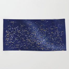 Constellations Beach Towel