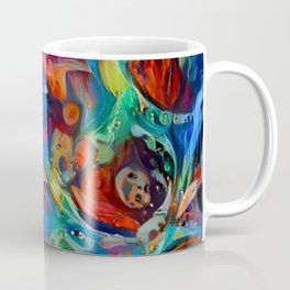 Swirling Color Composition Mug
