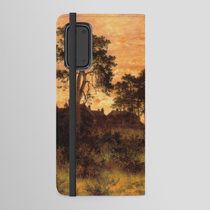 The Silent Evening Hour - Benjamin Williams Leader  Android Wallet Case