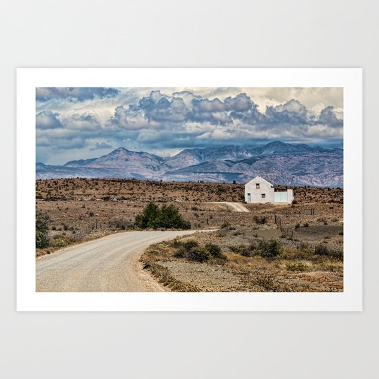 DESERT SOLITUDE Art Print