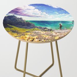 Looking Out To Sea Side Table