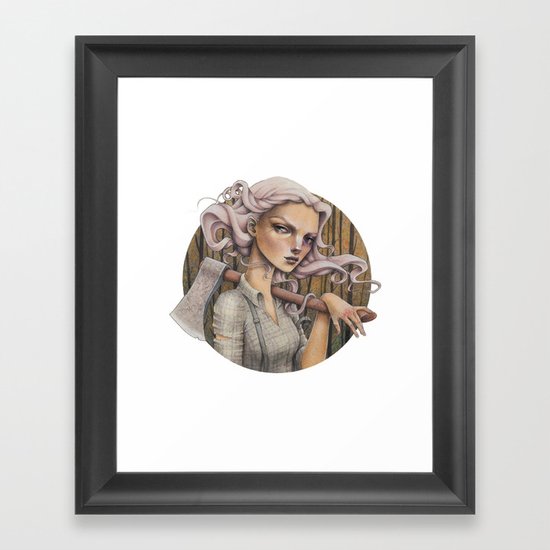 Ex Framed Art Print
