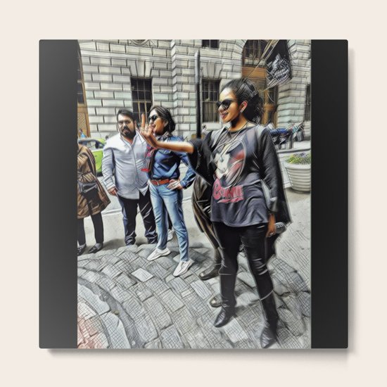 Defiance Metal Print