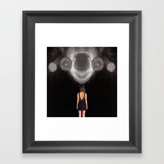 Watch the Sky Framed Art Print