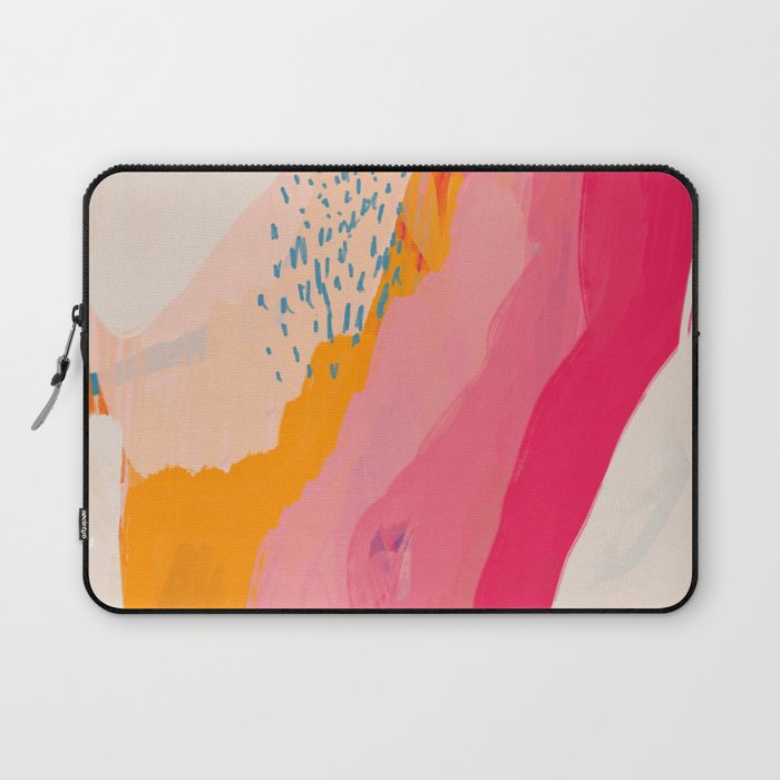 Abstract Line Shades Laptop Sleeve