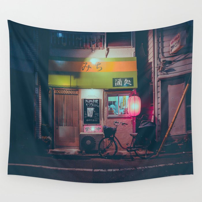 Tokyo's Ramen Restaurants Wall Tapestry