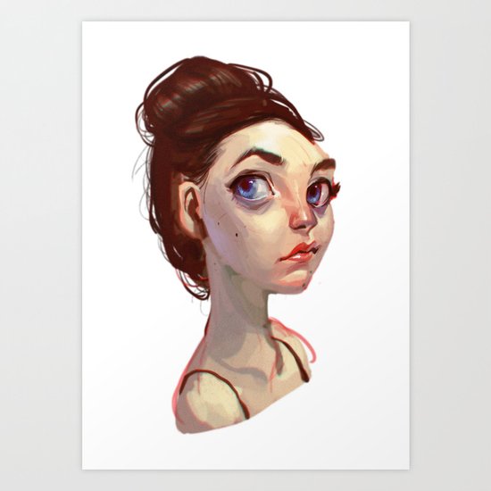 bun Art Print