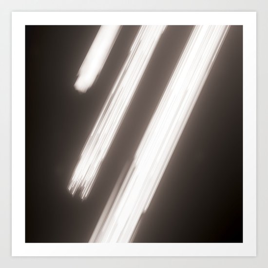 Linear Impulse Art Print