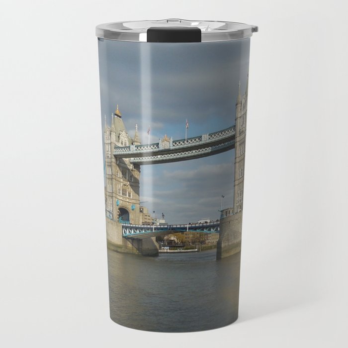 Great Britain Photography - Tower Bridge In The Center Of London Travel Mug